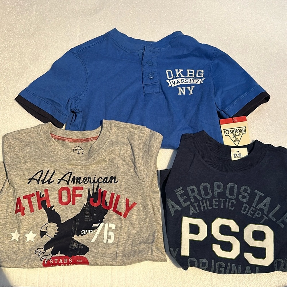 Bundle of 3 different brand shirts